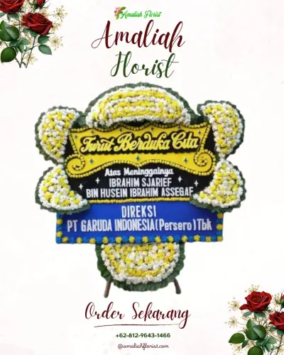 Papan Bunga Duka di Mendut
